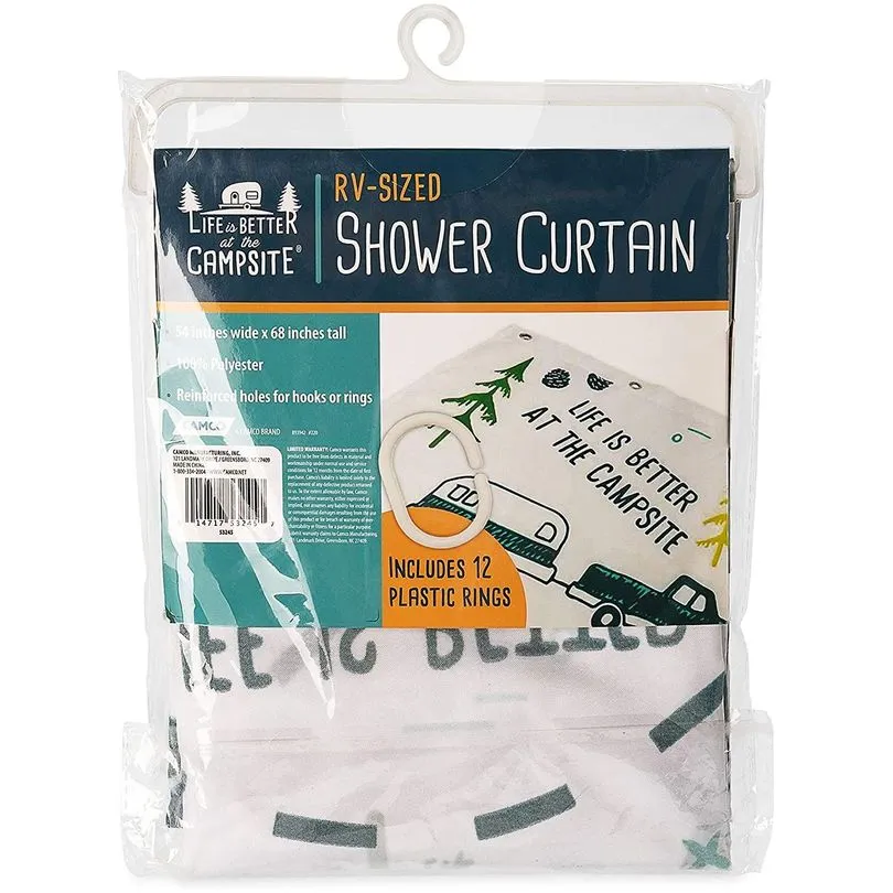 LIBATC Shower Curtain -Map